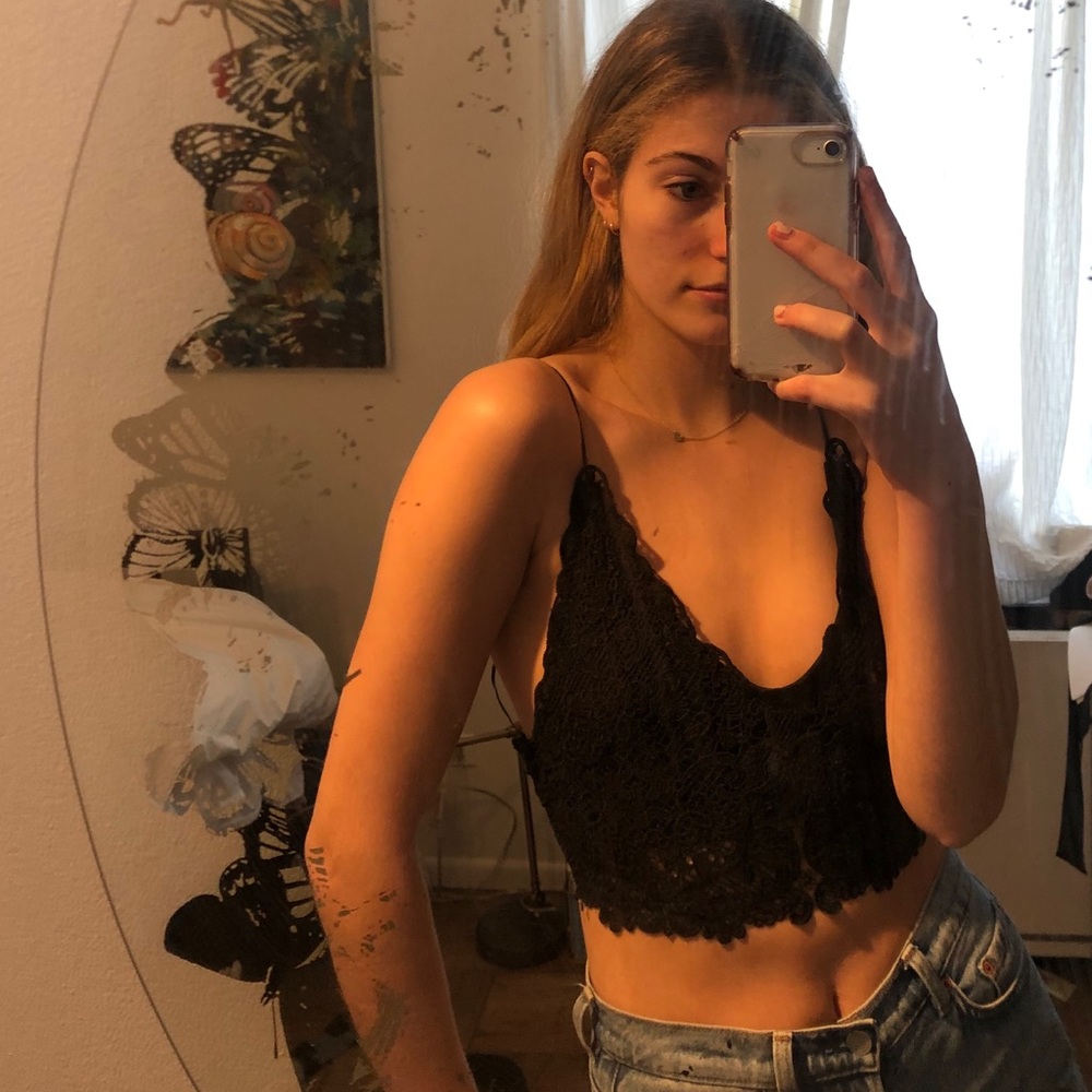 Cropped Knit Tanktop
